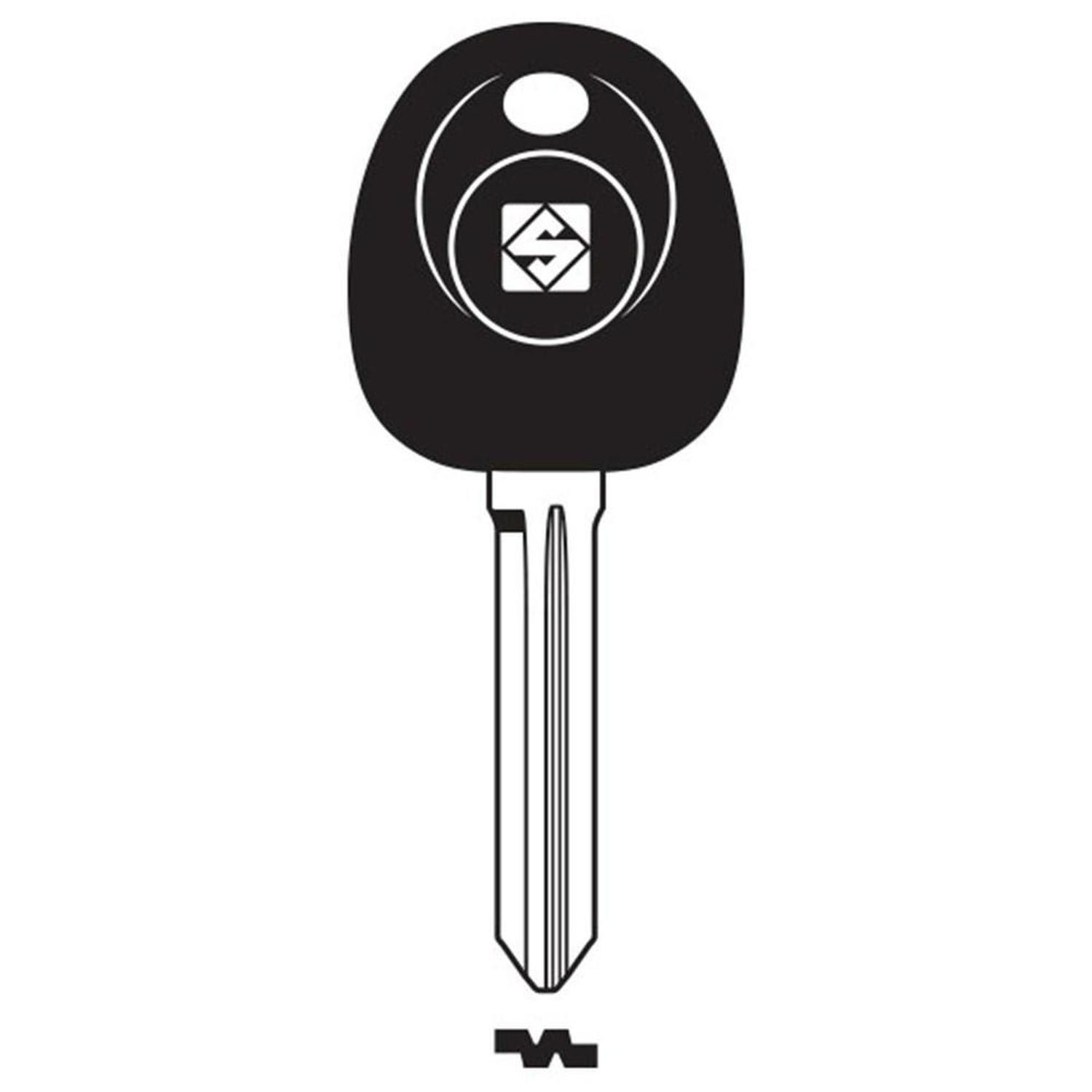 Automotive Key Black