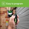 Four Button Remote Control Key Ring - For Garage Door Opener  Black