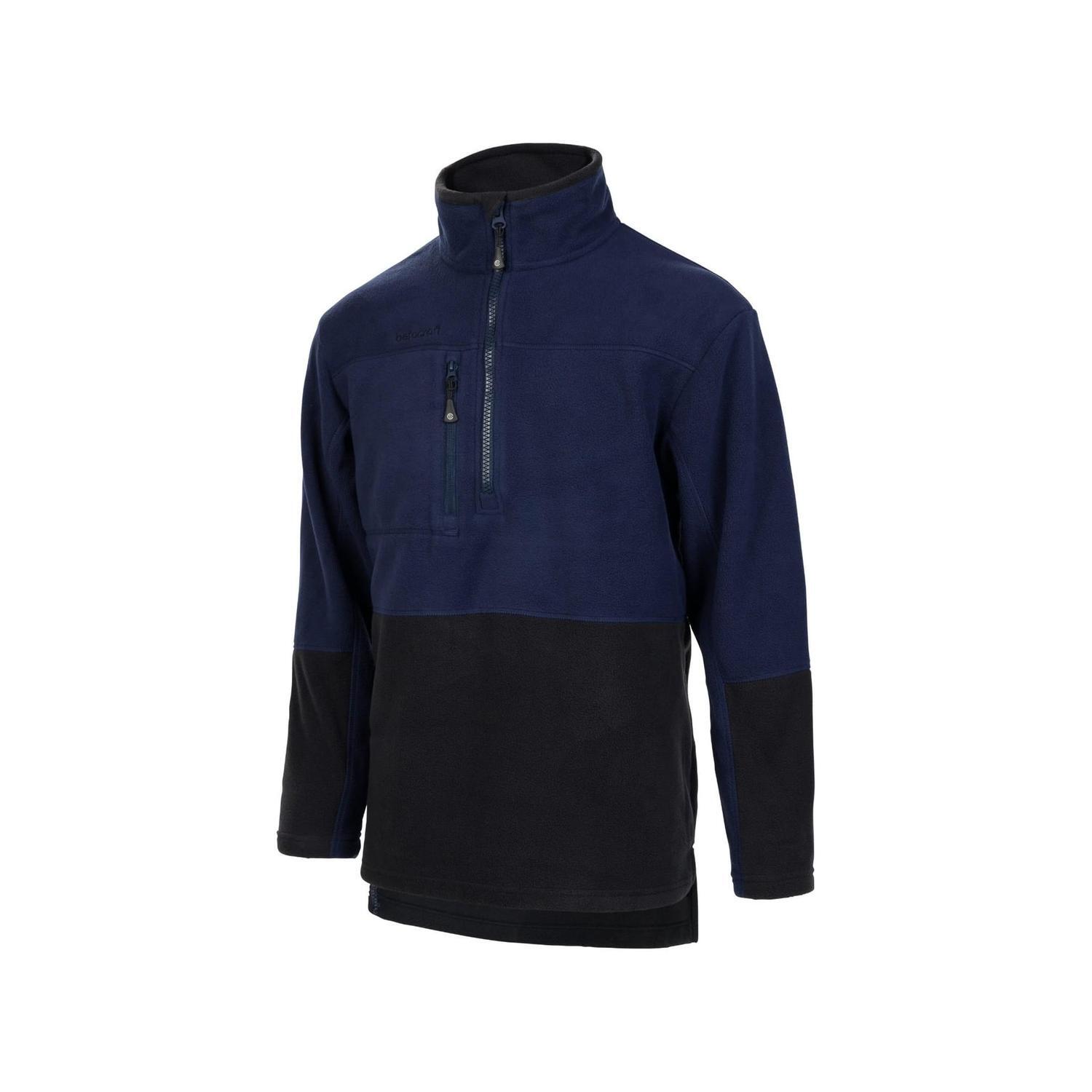 Halfzip Fleece Top L Dark Navy