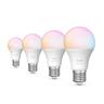 Essential E27 806 lumens 4 Pack 7.5 Watts Colour
