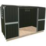 Shed H:1830mm, W:3030mm, D:1530mm Assorted Colours