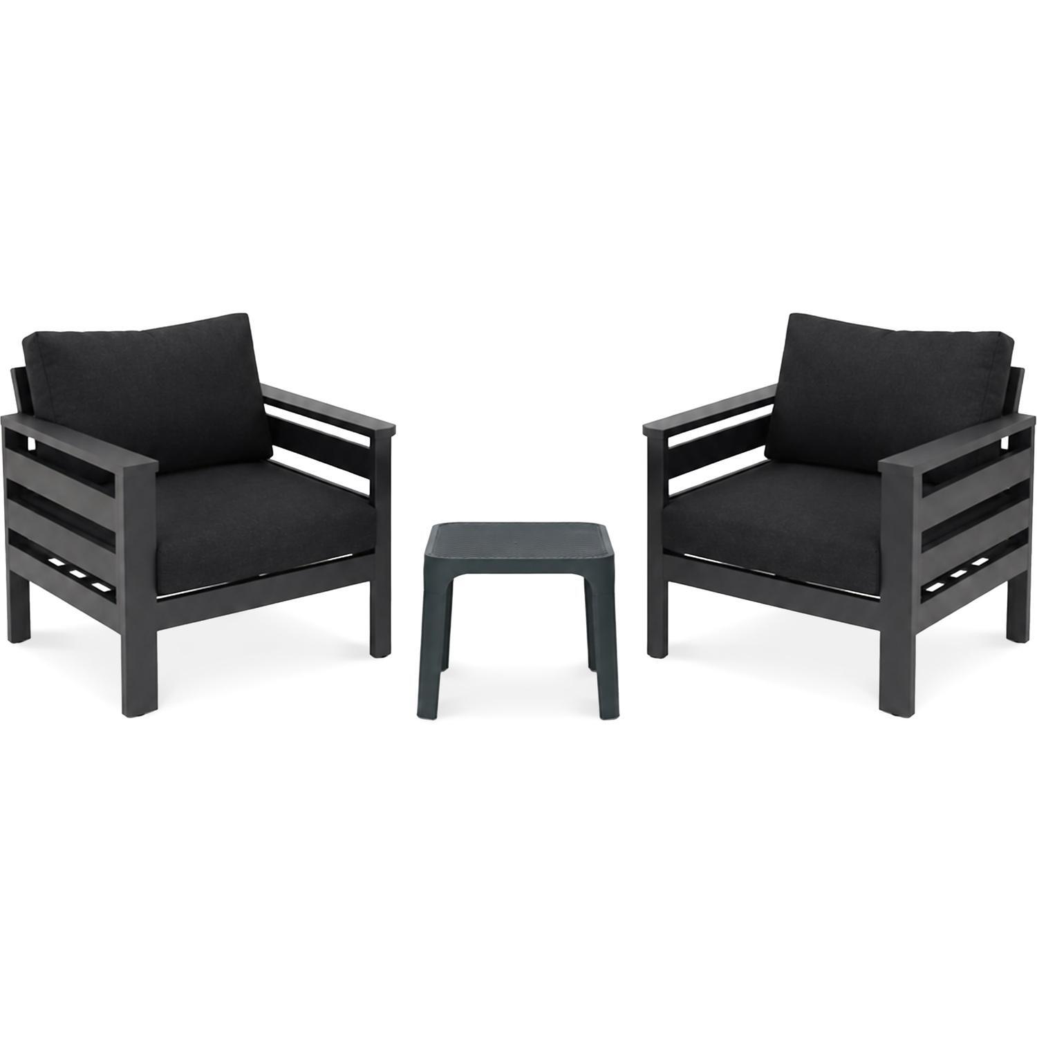 Outdoor Lounge Setting 3 Piece