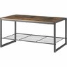 Modern Industrial Entryway Bench H: 476mm, W: 300mm, D: 900mm