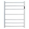 7 Bar Heated Towel Rail Chrome