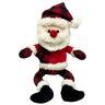 Santa Christmas Plush Dog Toy