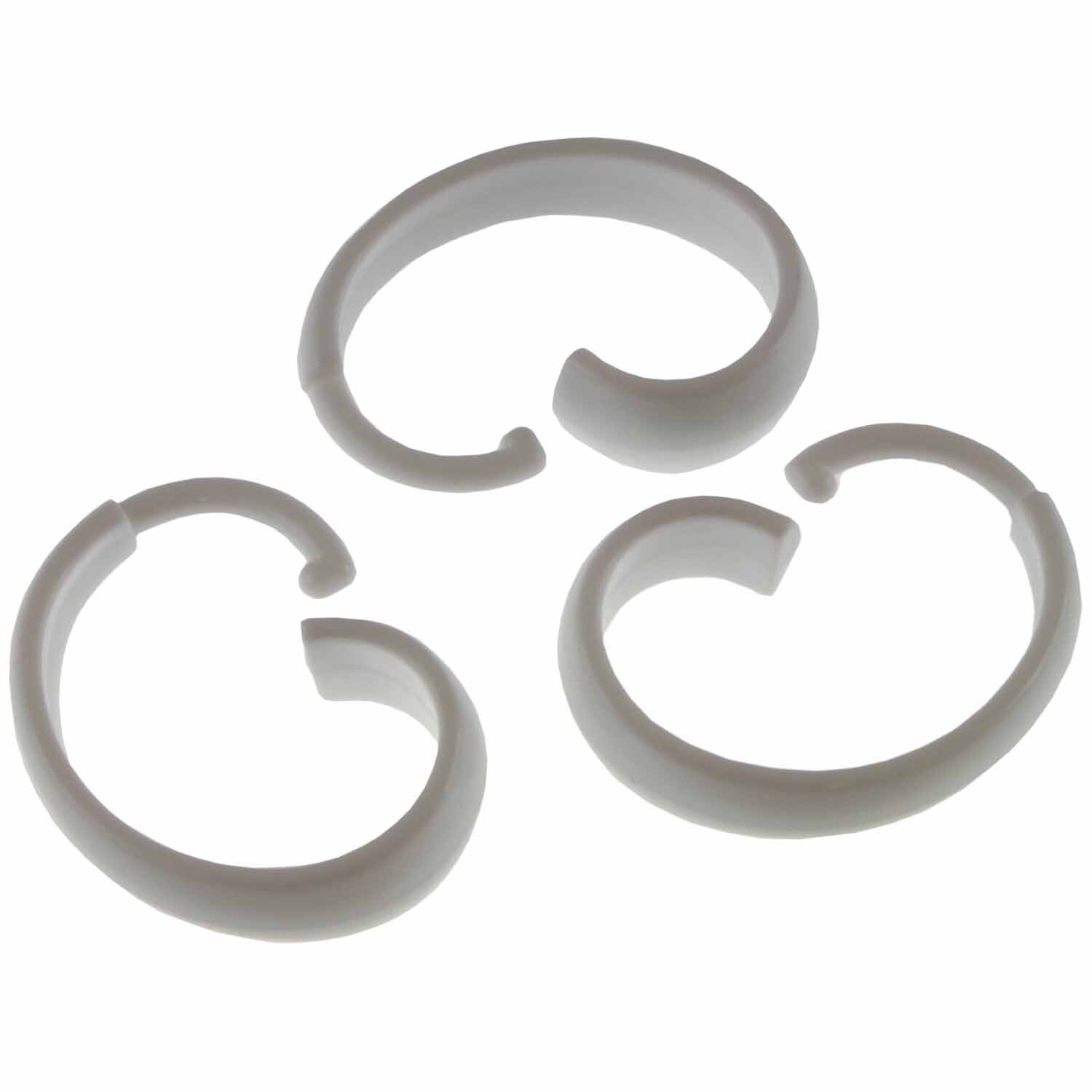Shower Curtain Rings Pack 12