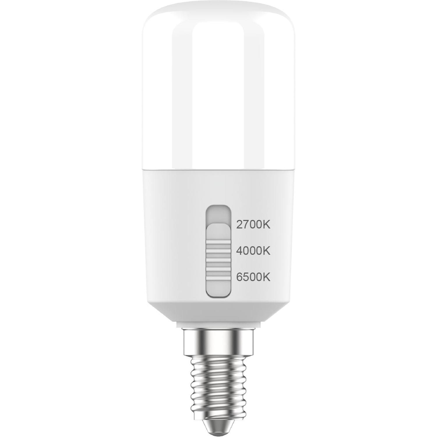 Light Bulb LED Brightstik Multi-Watt Tri-Colour Dimmable Small Edison Screw