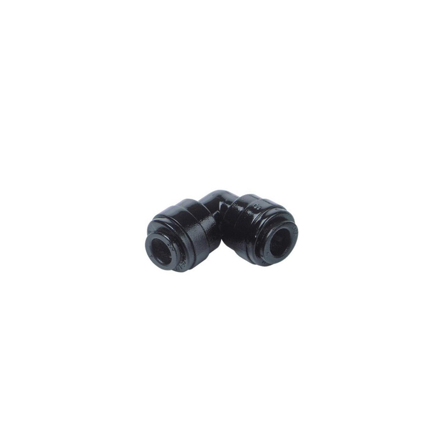 Elbow Connector 12mm Black