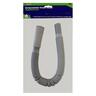 Flexible Drain Hose 600mm x 2m Grey 2.0 metre Grey