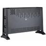 Convector Turbo Heater 2kW Black