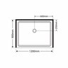 Luxury 2000 Frameless Shower - Alcove Left-Hand Fixed