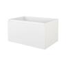 Metro Wall Hung Vanity 750mm White