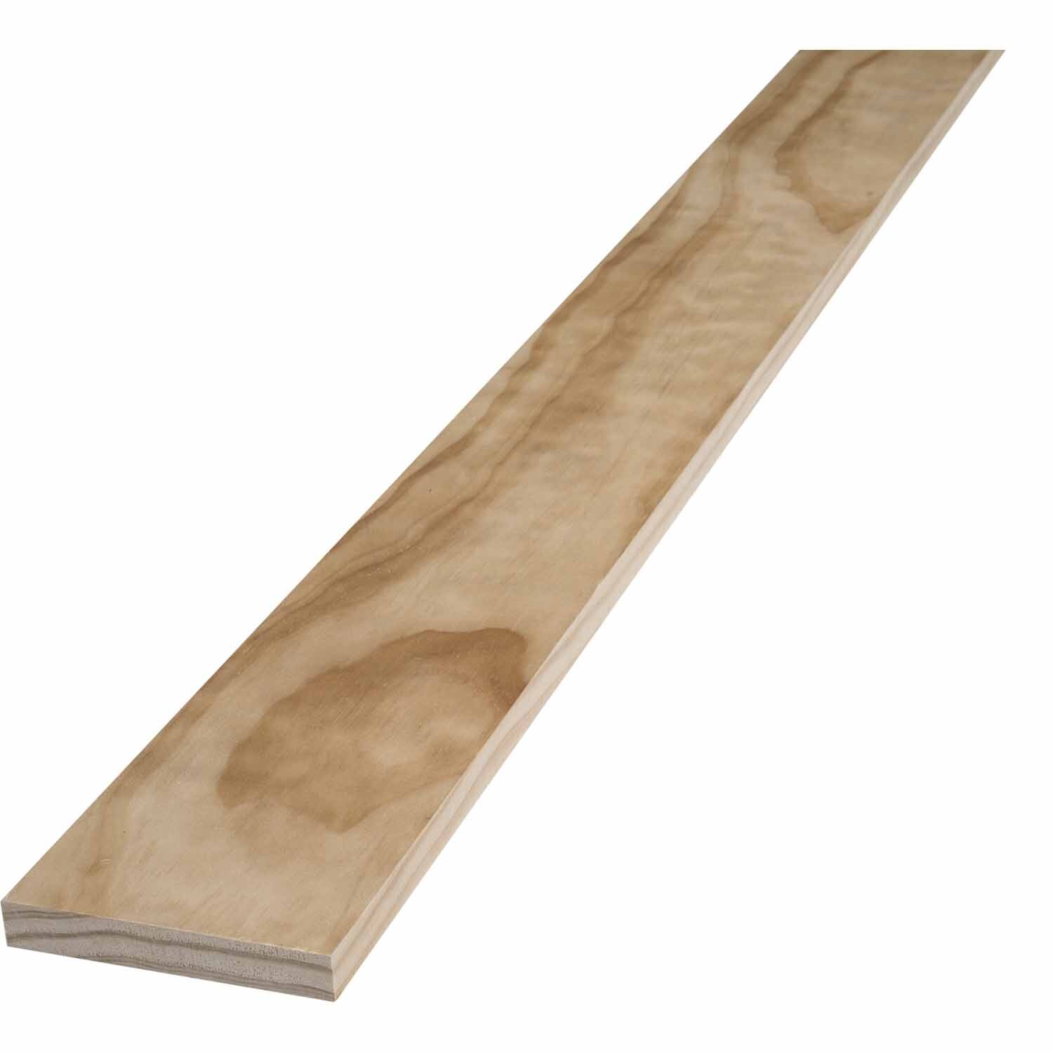 RAD Board D4S Untreated W:115mm D:18mm L:1.8m  Clear