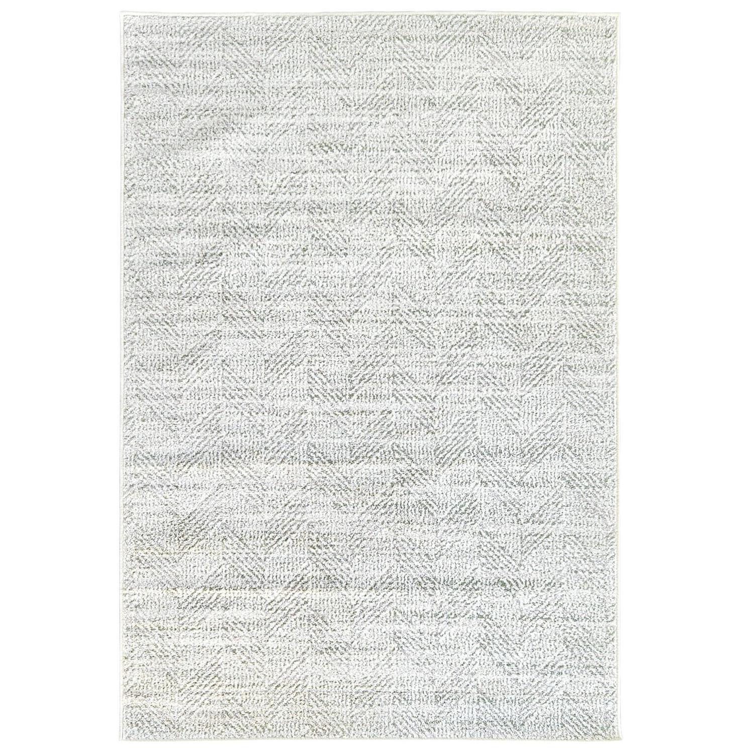 Leighton Rug 200x290mm Chevron Sage Green