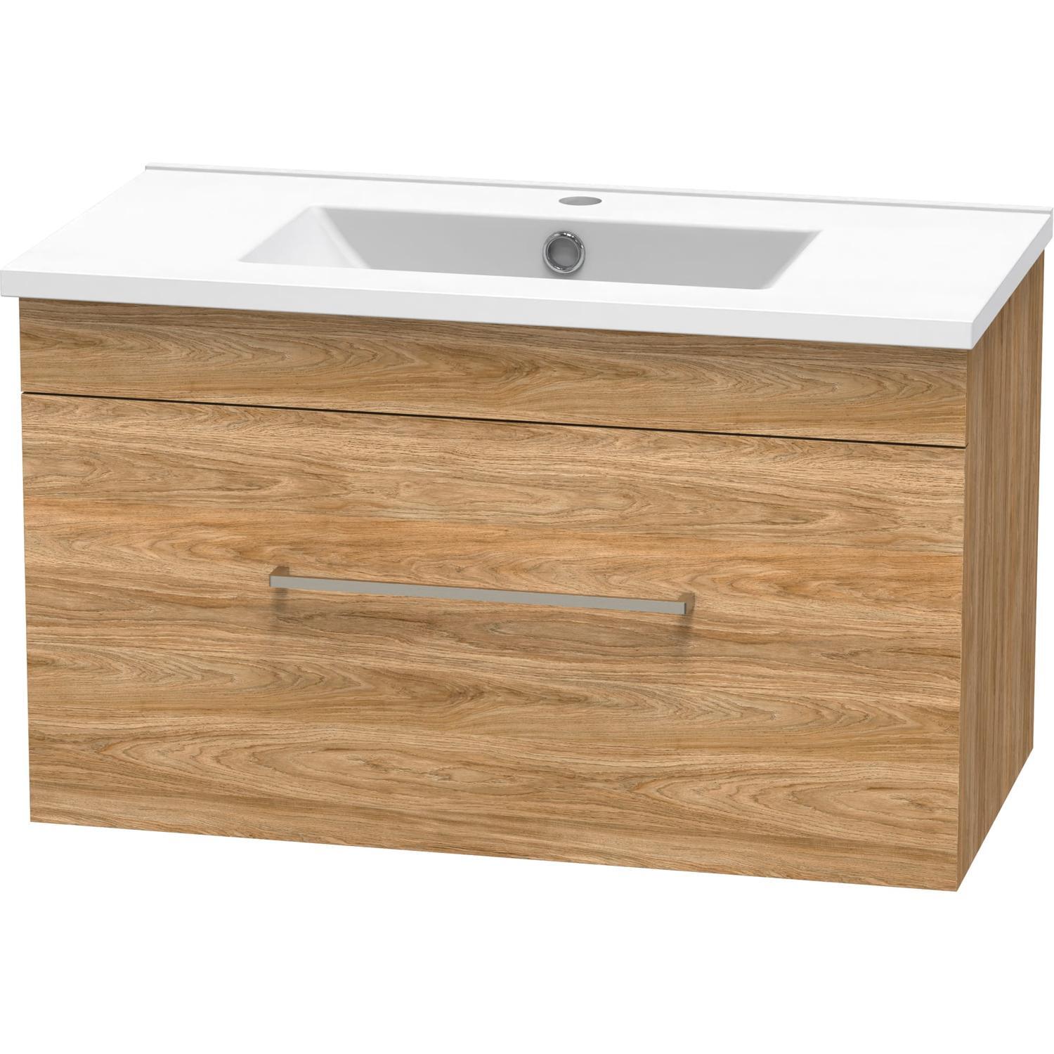 Single Drawer Wall Hung Vanity
