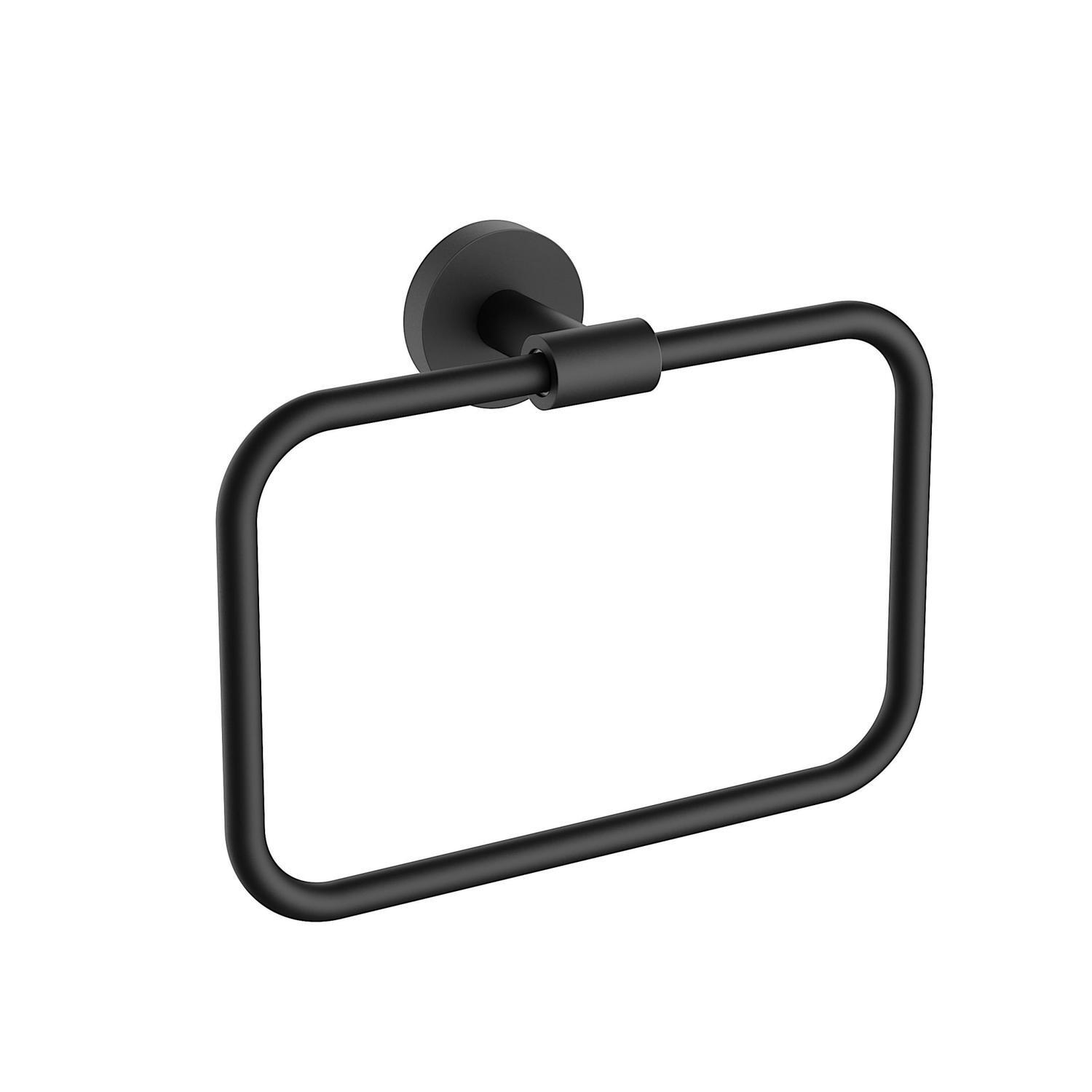 Spencer Towel Ring  Black
