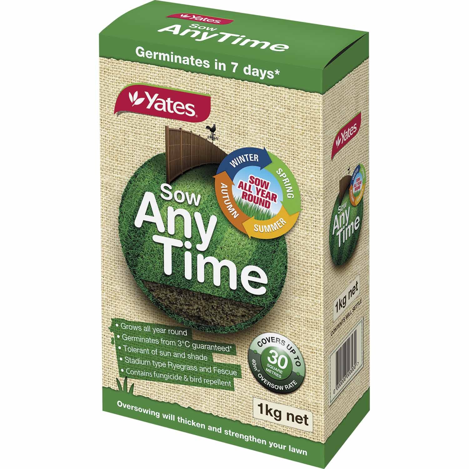 Sow Any Time Lawn Seed