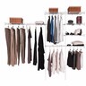 Wire Wardrobe Organiser 2.4m White