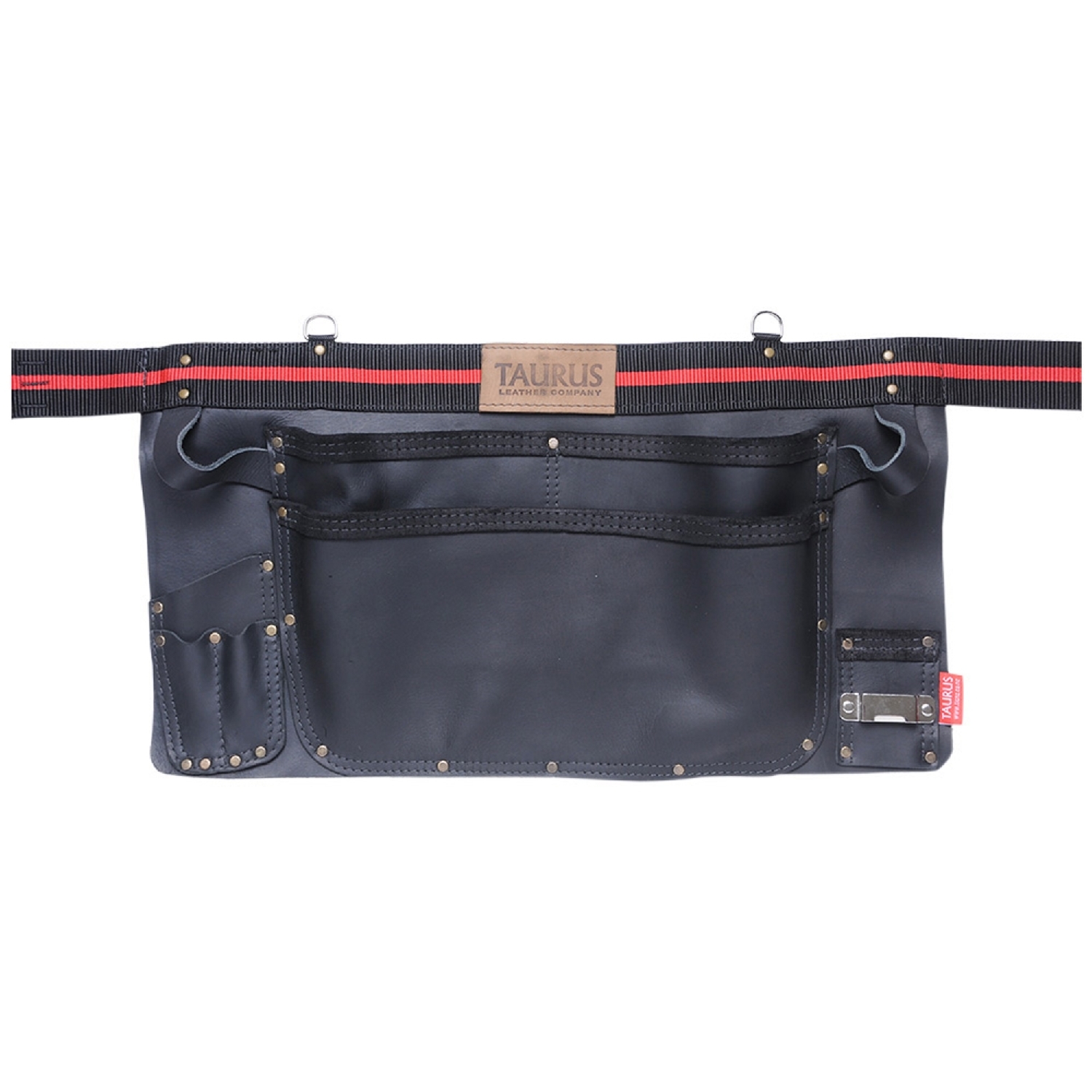 Leather Carpenters Three Pocket Apron