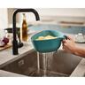 Triangular Colander Dark Opal