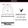 Laminated Steel Padlock