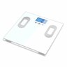 Digital Body Fat Analysis Bathroom Scale 6mm H: 300mm, W: 300mm, D: 25mm White
