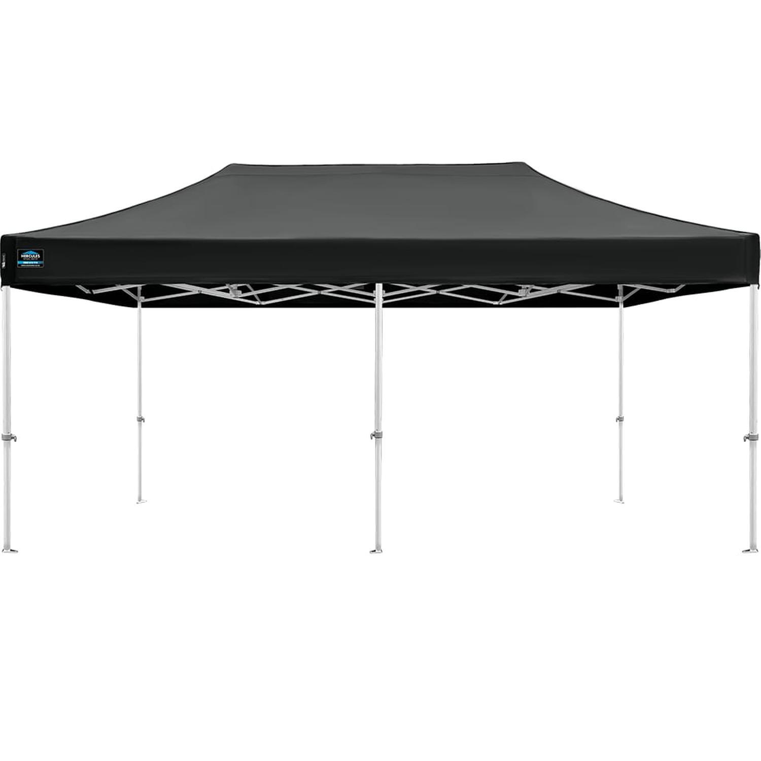 Hercules Pro 57 Alloy Gazebo 3x6m Black
