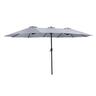Market Umbrella 4.5m Double Stone