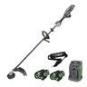 EGO POWER+ 56V Commercial 45cm Line Trimmer KIT Includes 2 x 5. Ah Batteries, Turbo Charger & AP1500 Shoulder Strap