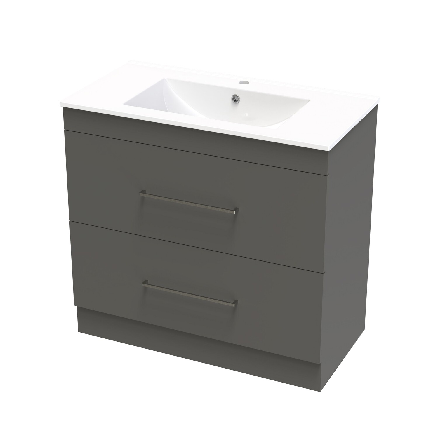 Cashmere Valley 900 Double Drawer Floor Colour