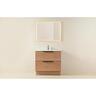 Keeley Wall/Floor Vanity 900mm Oak