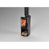 Akaroa Mk II Wood Fire with Wood Stacker Metallic Black VHT