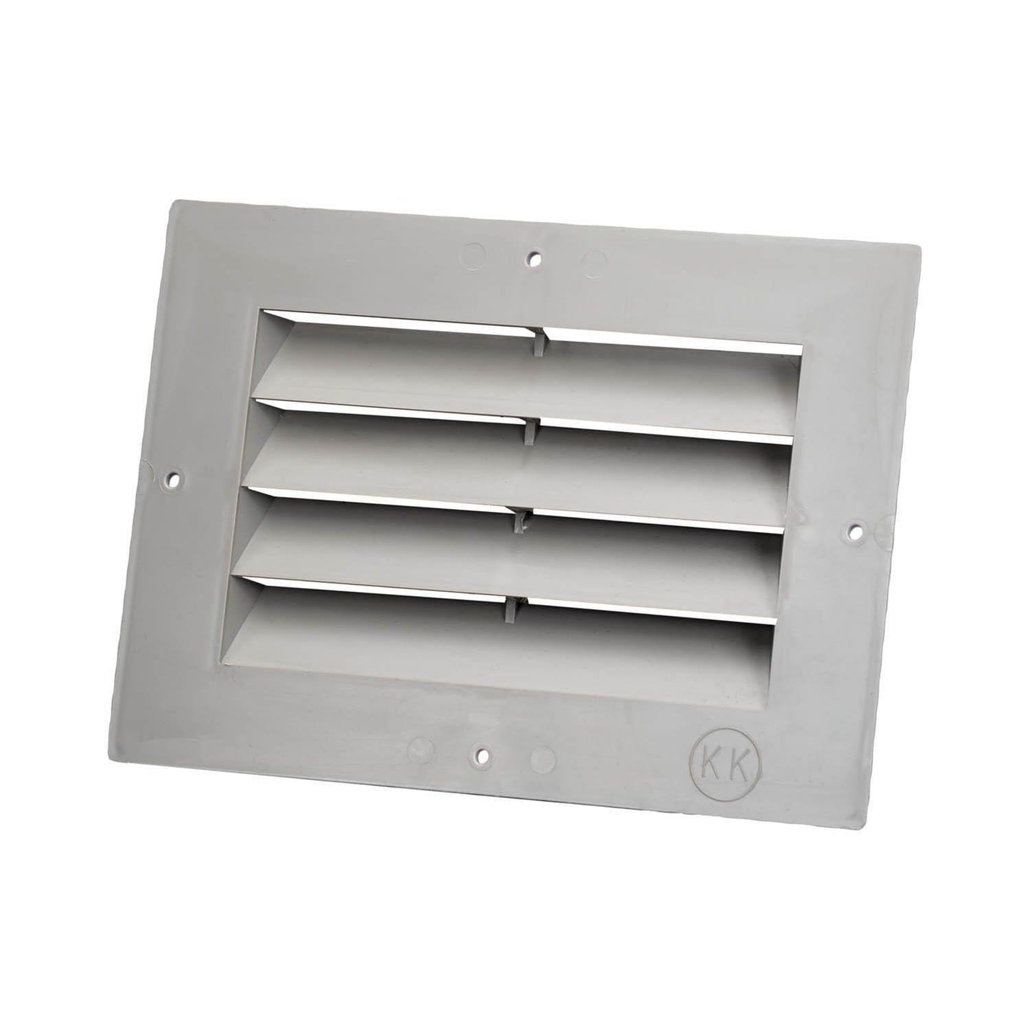 Plastic Vent 275 x 200 mm Grey