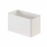 Rect. Downpipe Pipe Socket 100 x 50mm White