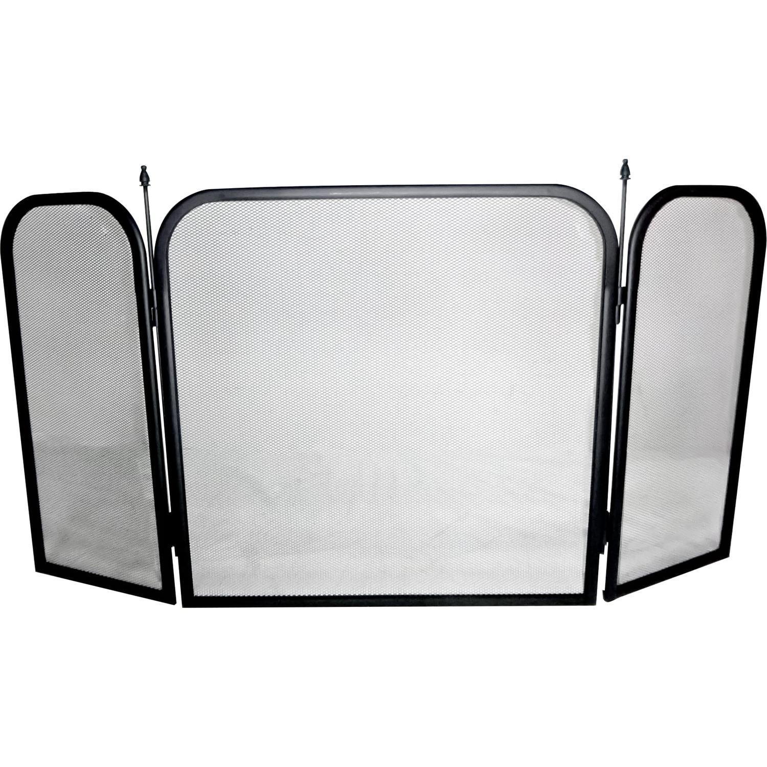 Fire Screen 108 x 56.5cm Black