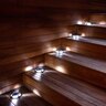 Solar Puck Lights Round