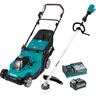 40V XGT 430mm Cordless Lawnmower & Line Trimmer Kit 4.0Ah