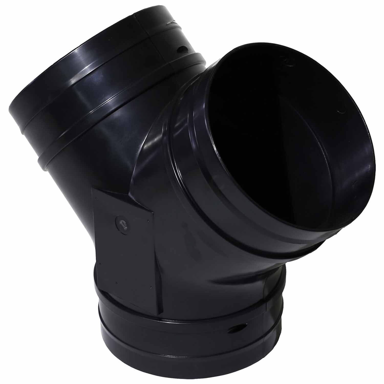 Y' Junction 150mm Black