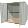 Shed H:1830mm, W:2280mm, D:1830mm Alu-Zinc