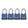 Weather Tough Excell Covered Laminated Steel Padlock With Boron Carbide Shackle