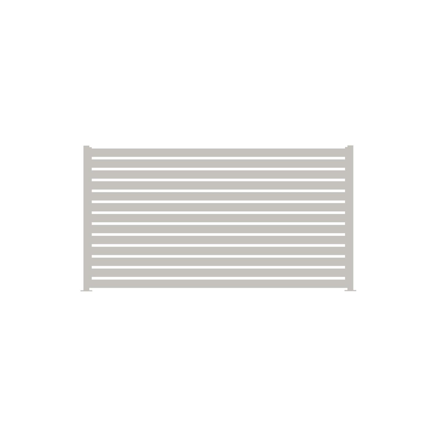 Fence Panel W: 2350mm H: 1500mm Titania