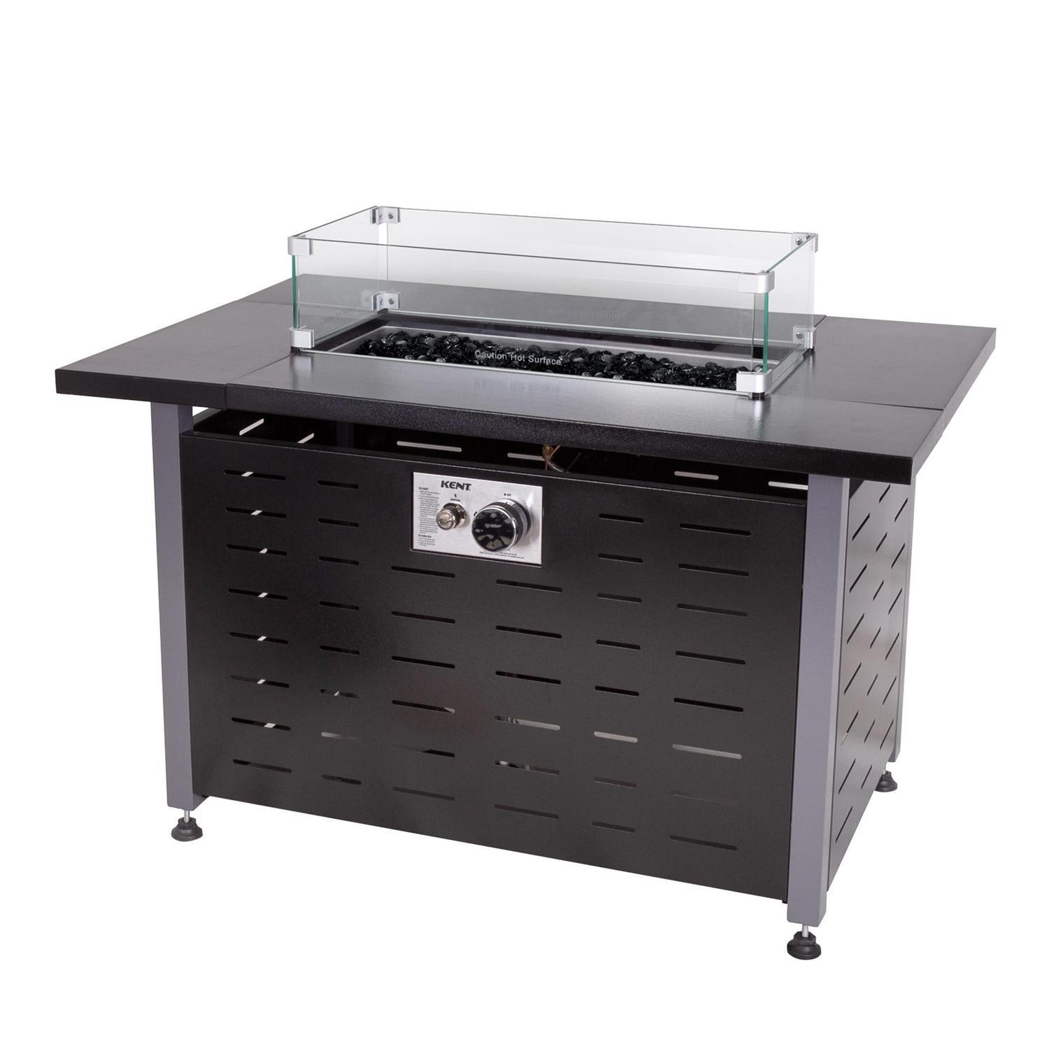 Vesta Rectangular Outdoor Fire Table