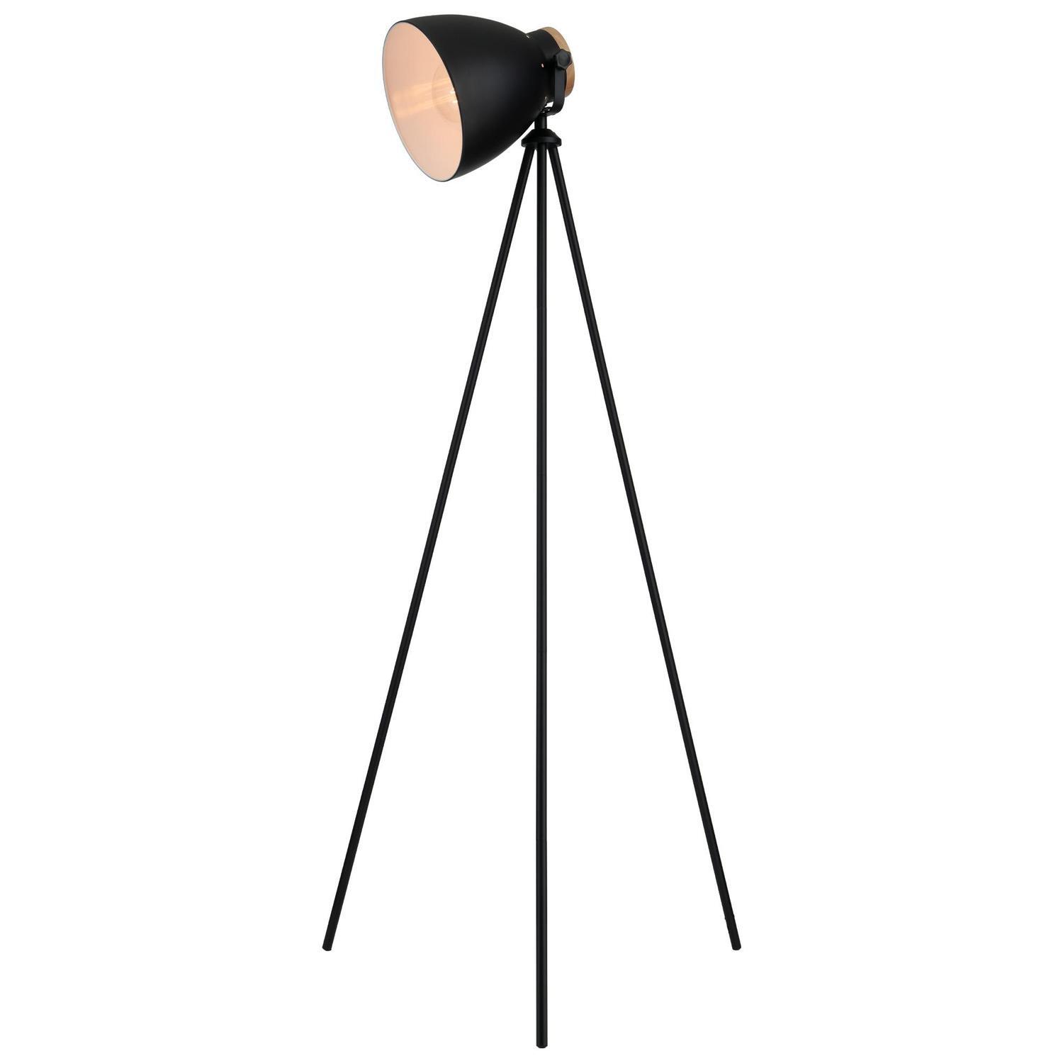 Edithvale Tripod Floor Lamp 154cm Black