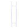 Picket Fence Gate Convertor White 2 Piece