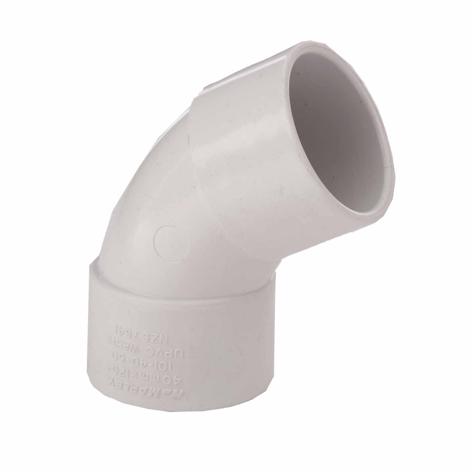 Optim Dwv Sanitary Bend F&F uPVC 60 Degree
