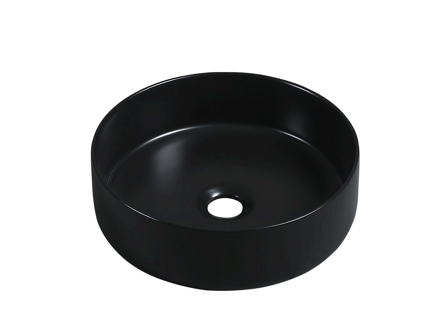 Vessel Bowl 360mm Matte Black