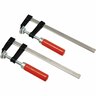 F Clamp Set 2 piece Black, Red and Silver