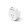 Travel Adaptor OB USB-A/C UK  and HK Slim