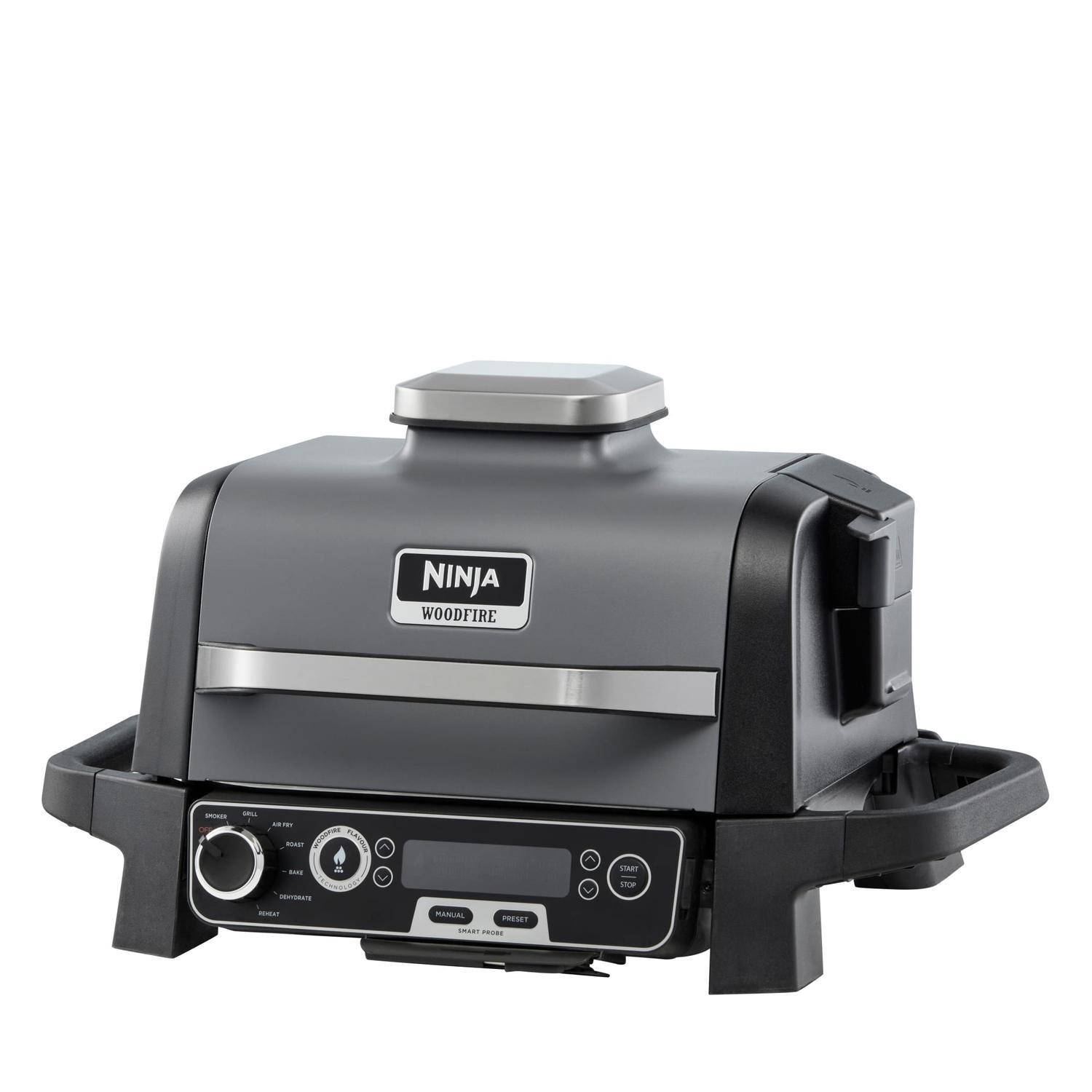 Electric Grill & Smoker 1750w Black/Grey