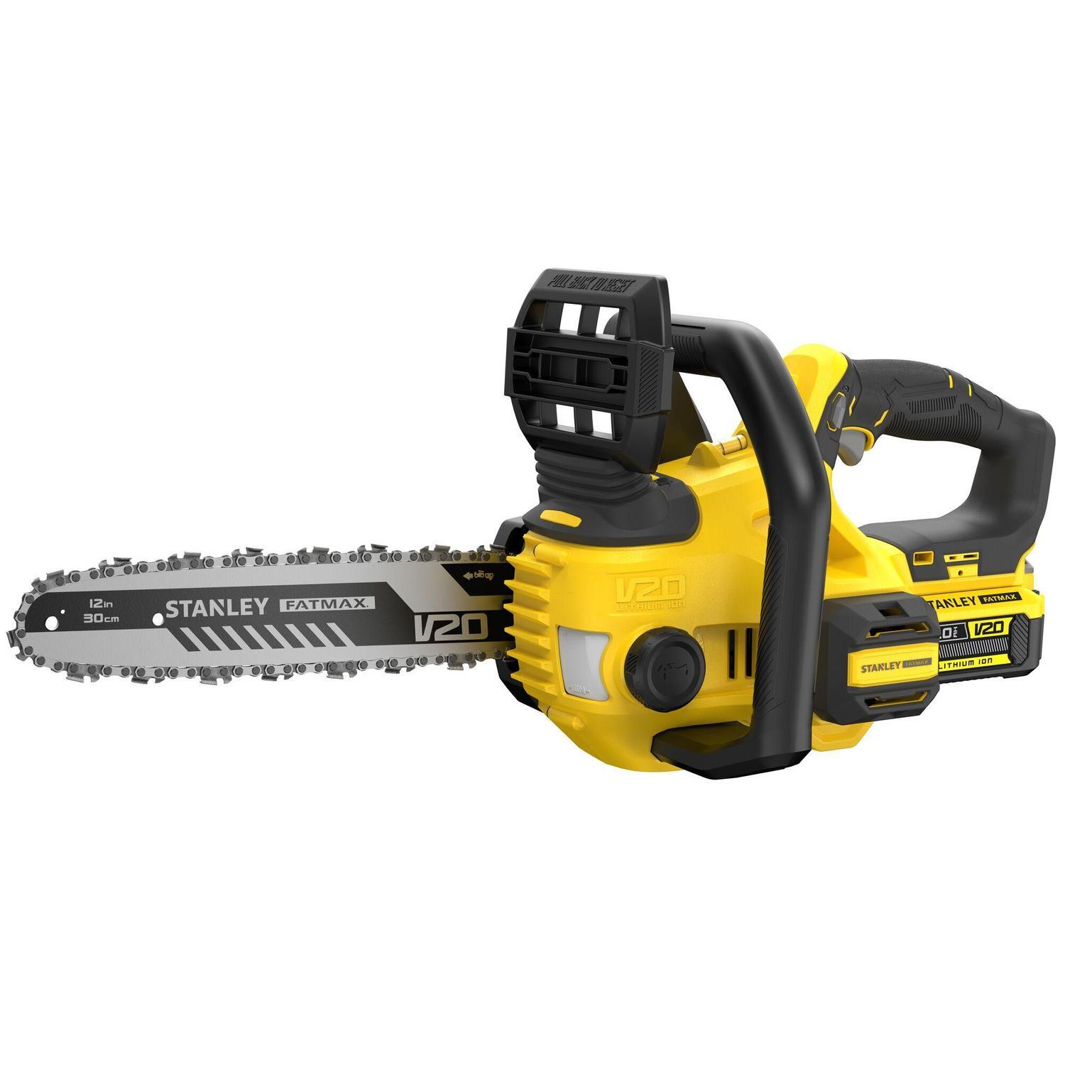 18V Cordless 30cm Chainsaw Kit with 4.0Ah Battery